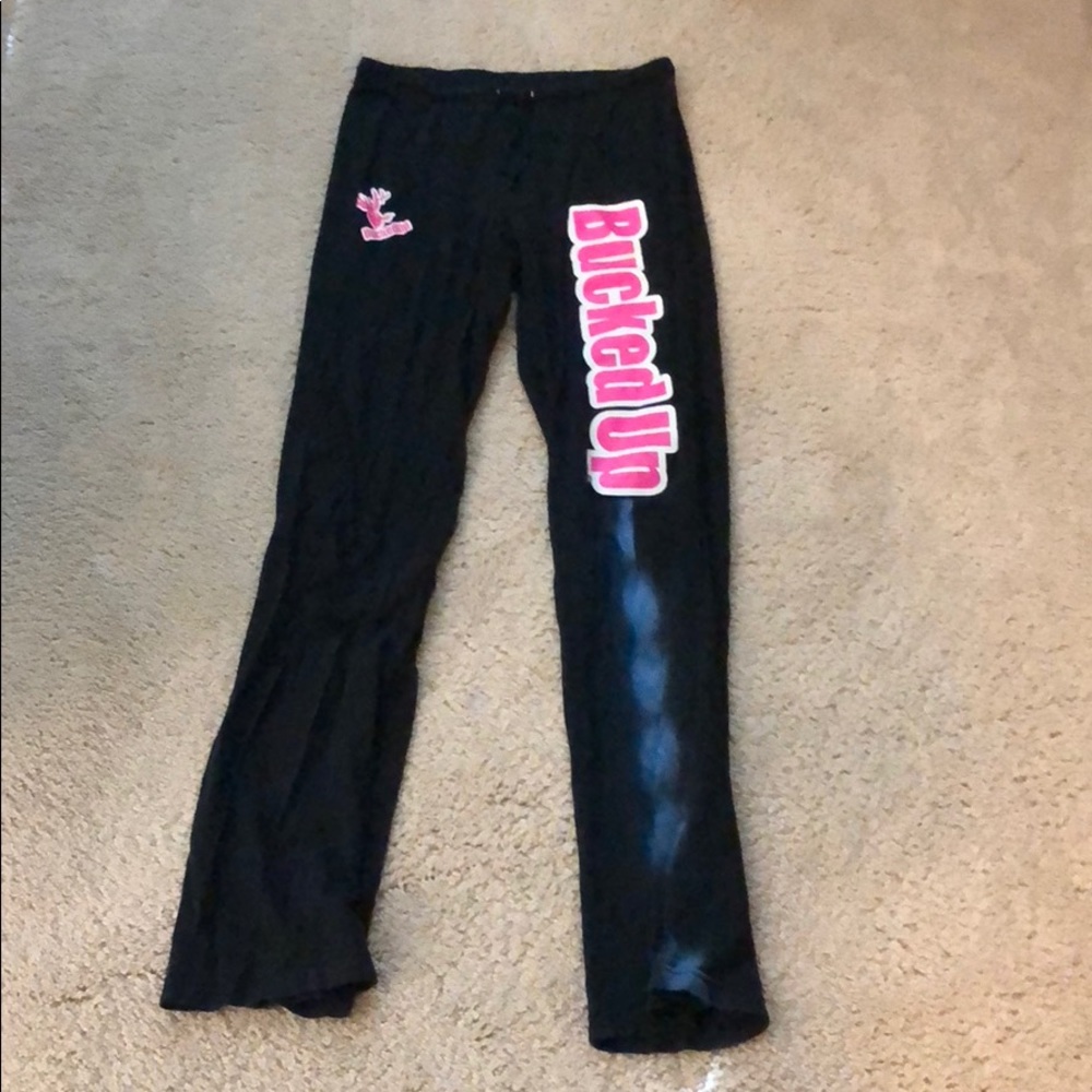 Bucked up sweats